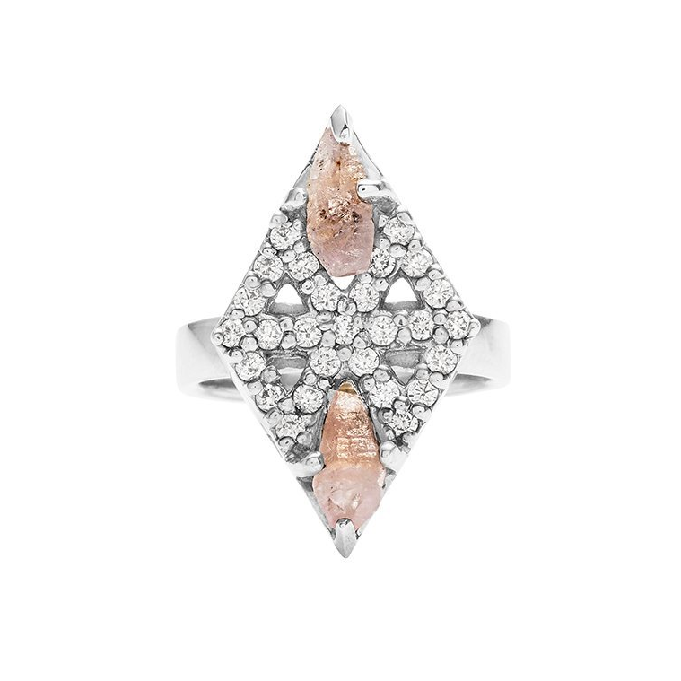 Webb Sapphire Diamond Ring