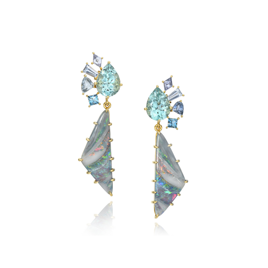 Atmospheric Dimension Opal Earrings
