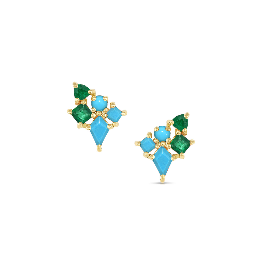 Forest Skyline Cluster Earrings