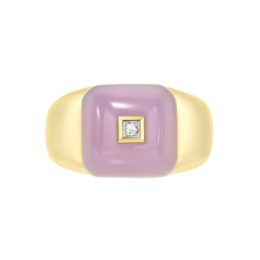 Chalcedony Sugarloaf Ring