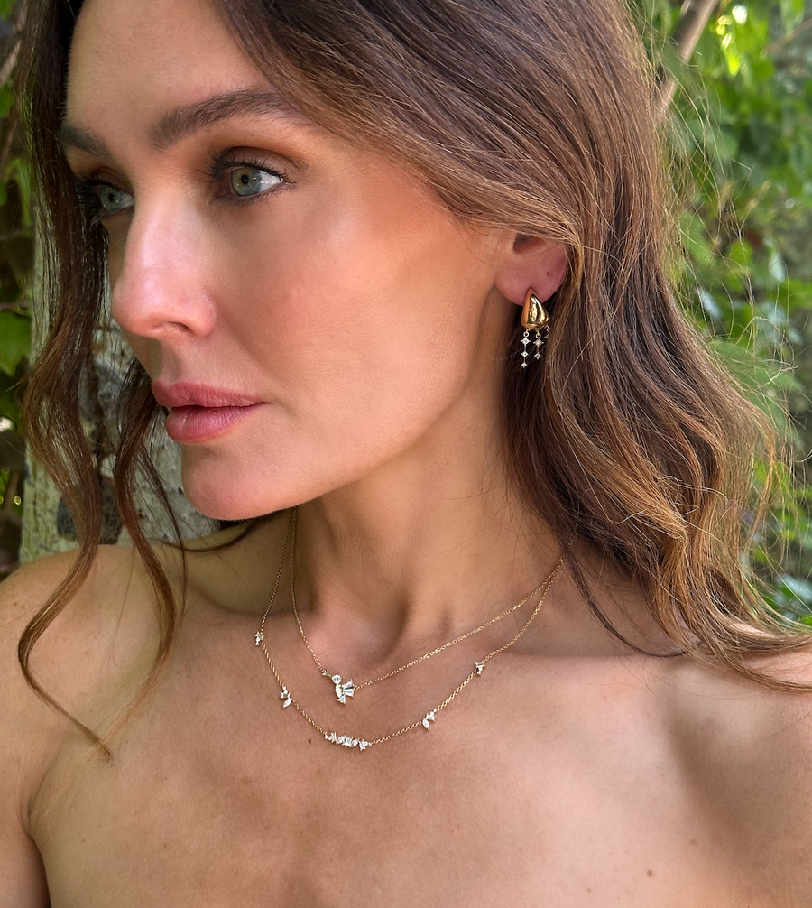 Petite Hummingbird Necklace