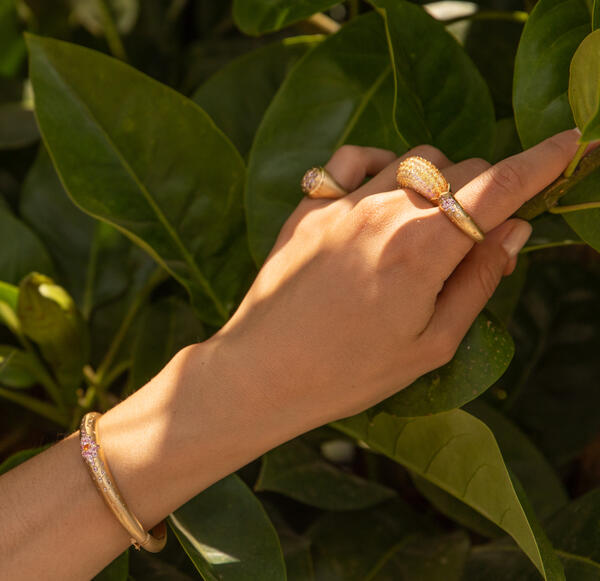 Sunset Dome Ring