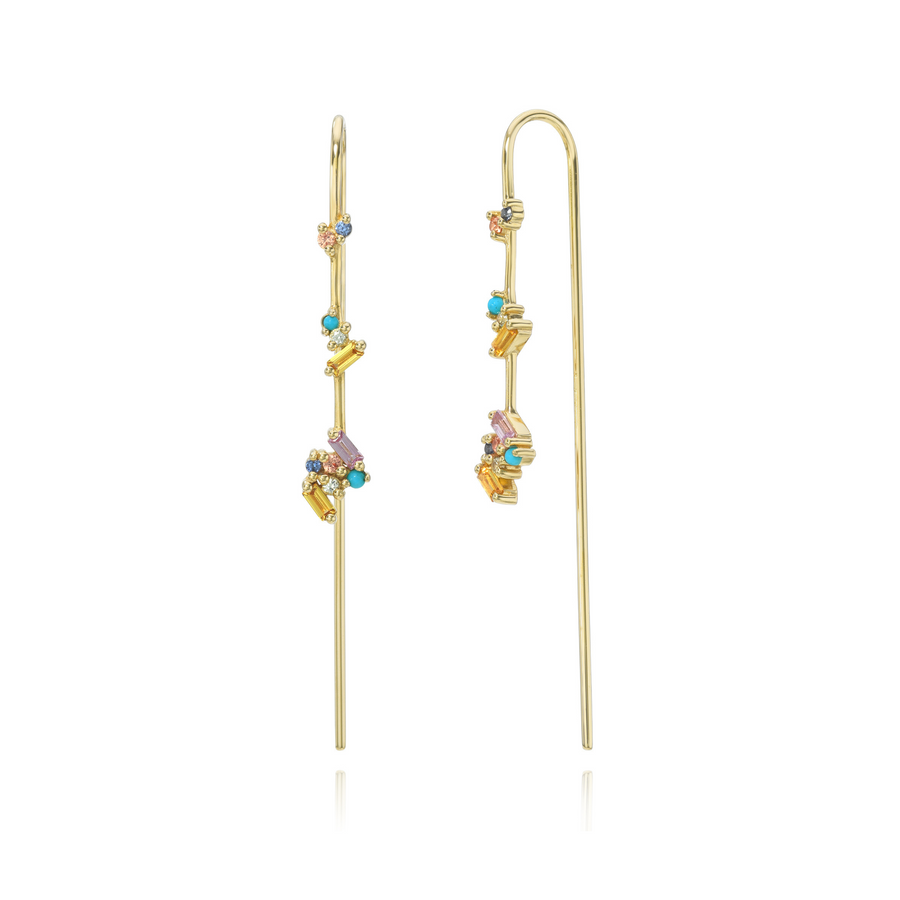 Motley Sapphire Luxe Threaders