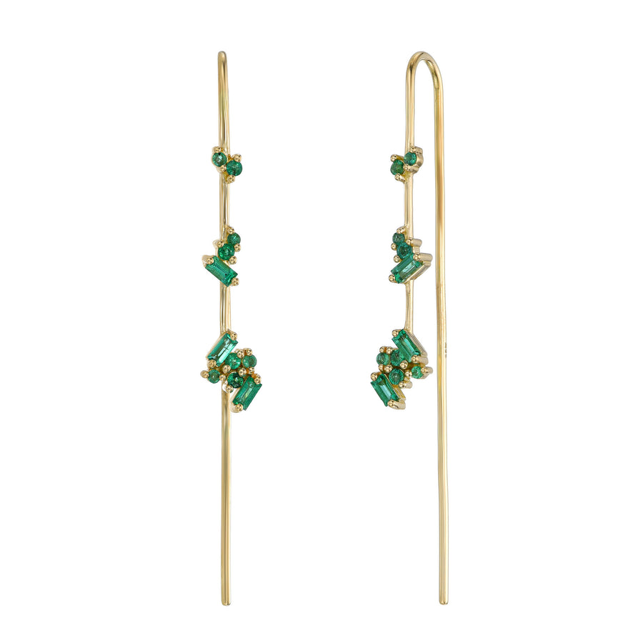 Luxe Emerald Threaders