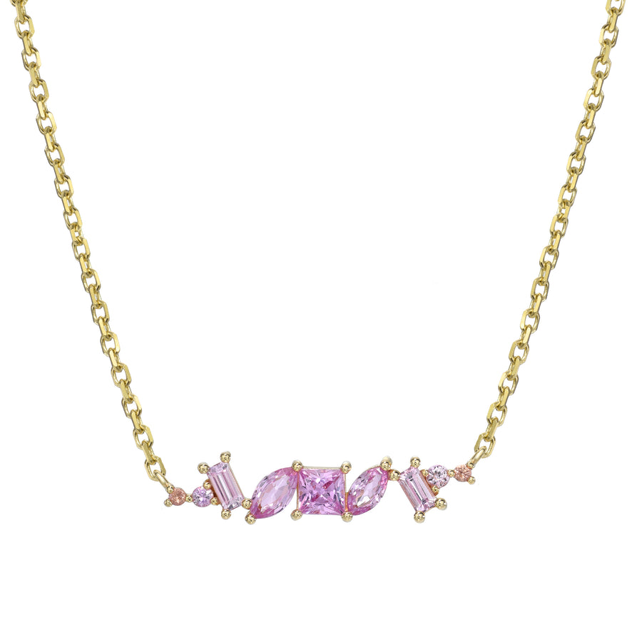 Pink Ombre Chaos Necklace