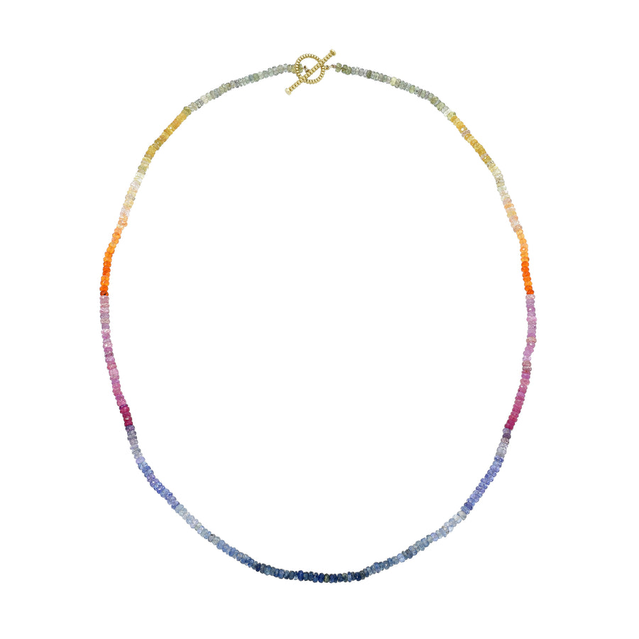 Pure Energy Rainbow Sapphire Necklace