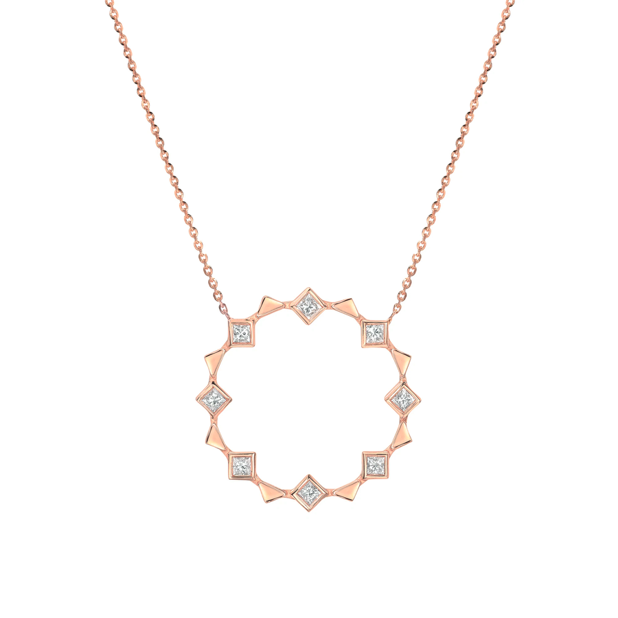 Open Circle Energy Necklace